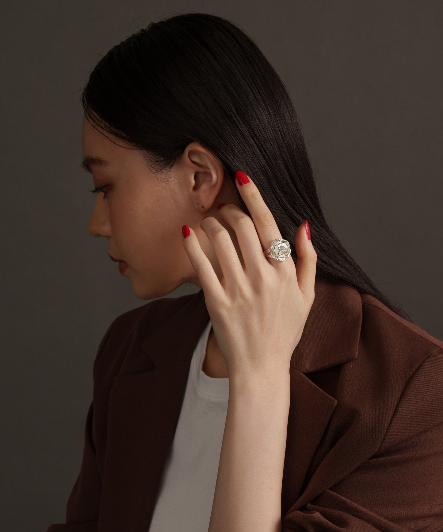 ローズモチーフリング【Silver】