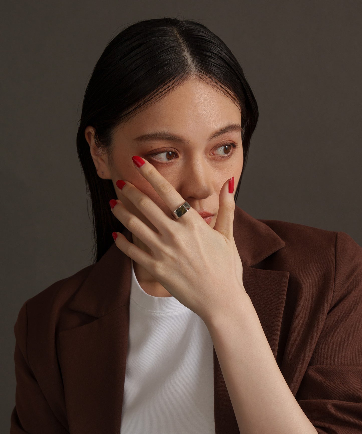 スクエアプレスリング【Silver】