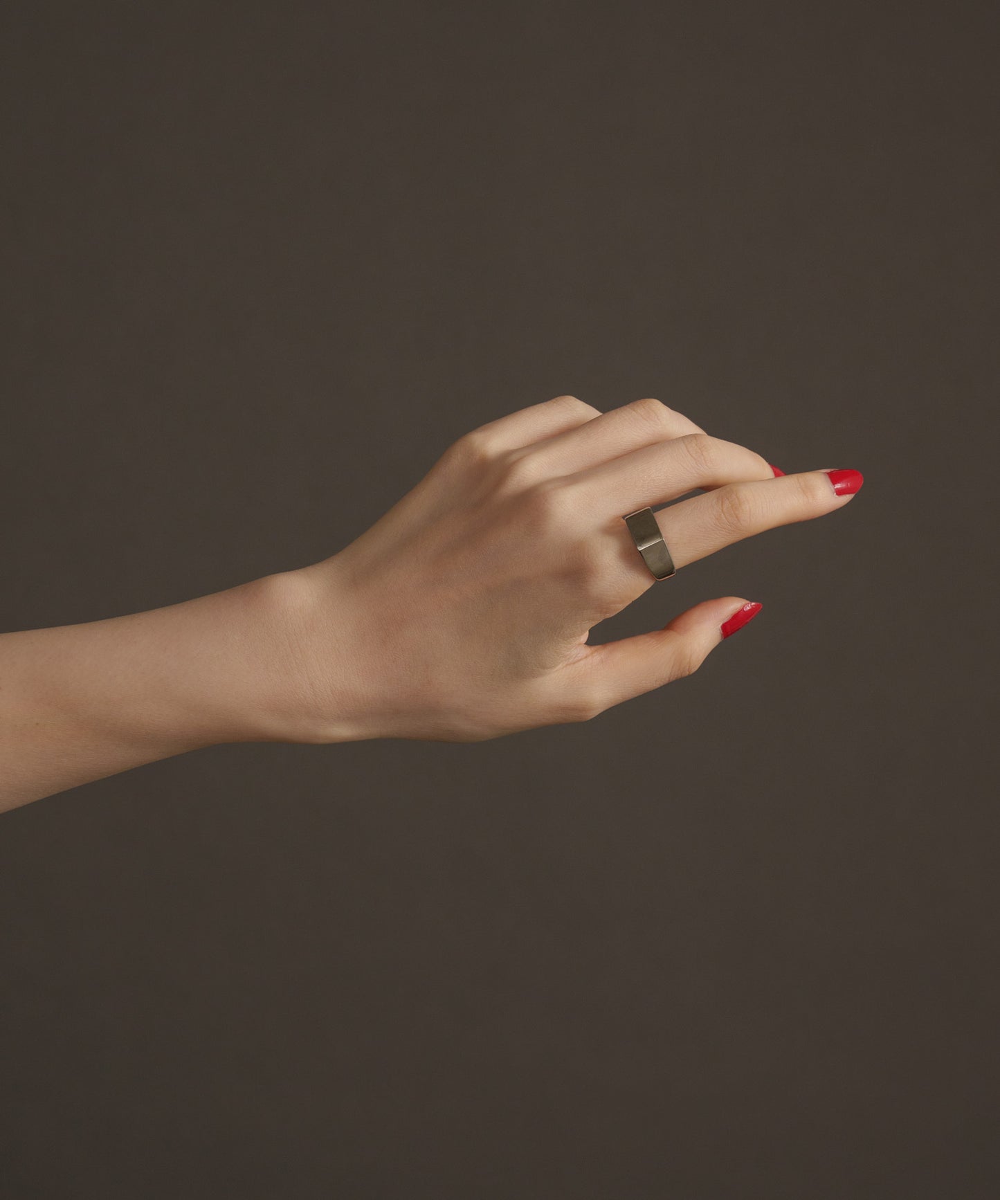 スクエアプレスリング【Silver】