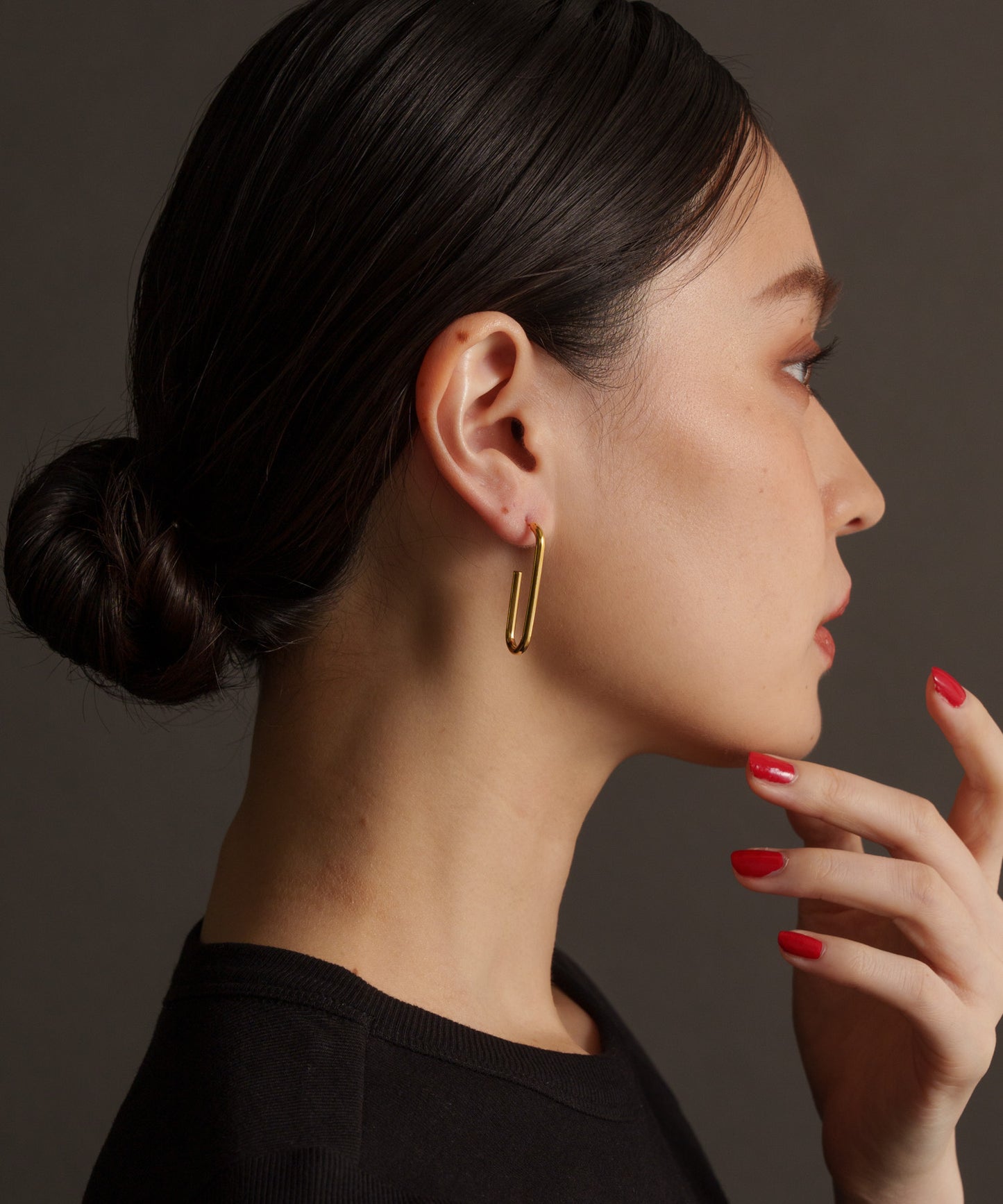 Uラインピアス【Gold】