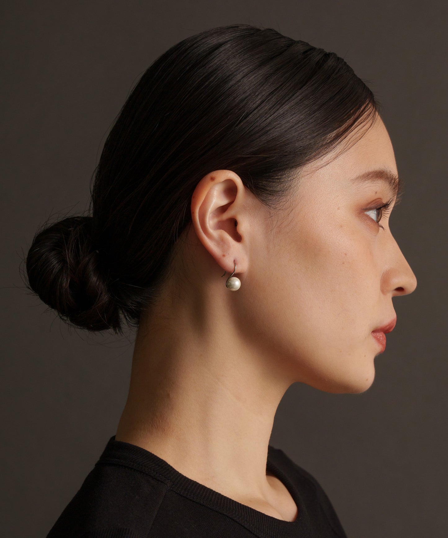 パールライクフックピアス【Silver】