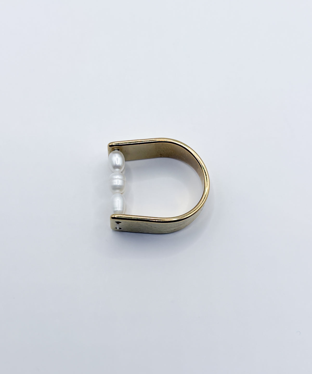 Uラインパールリング【Gold】