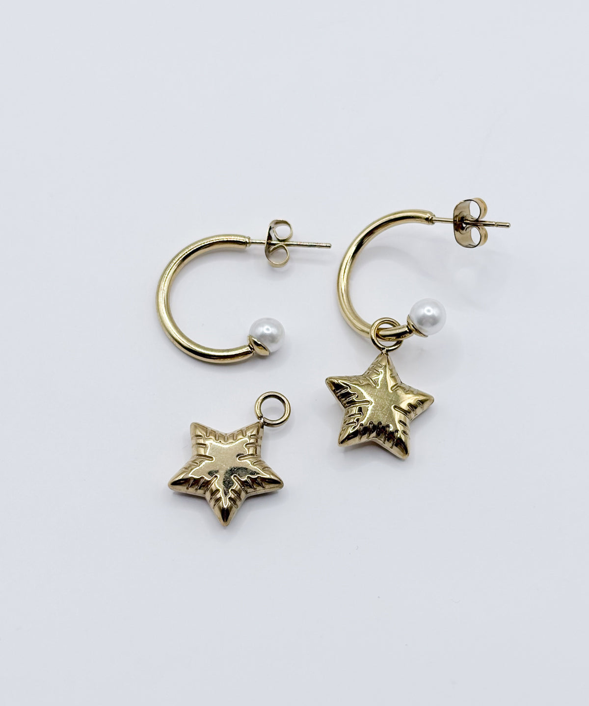 スターダングルピアス【Gold】