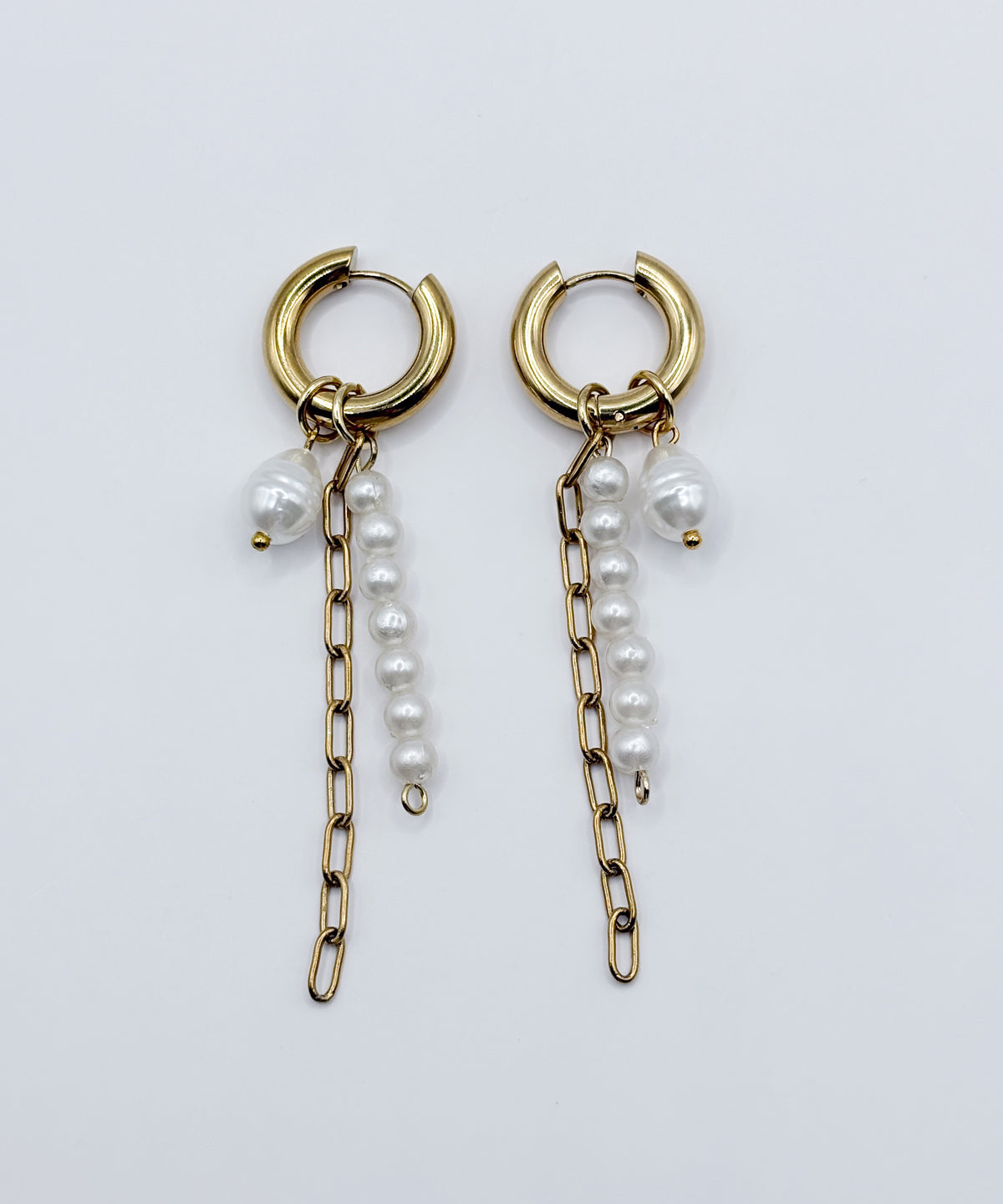 マルチウェイチャームピアス【Gold】