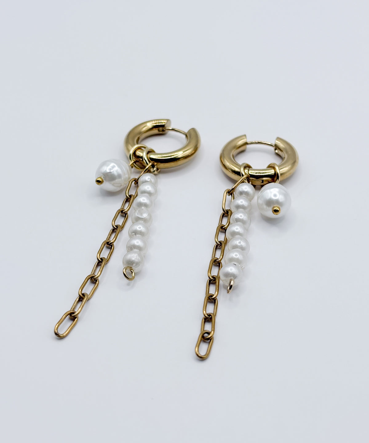 マルチウェイチャームピアス【Gold】