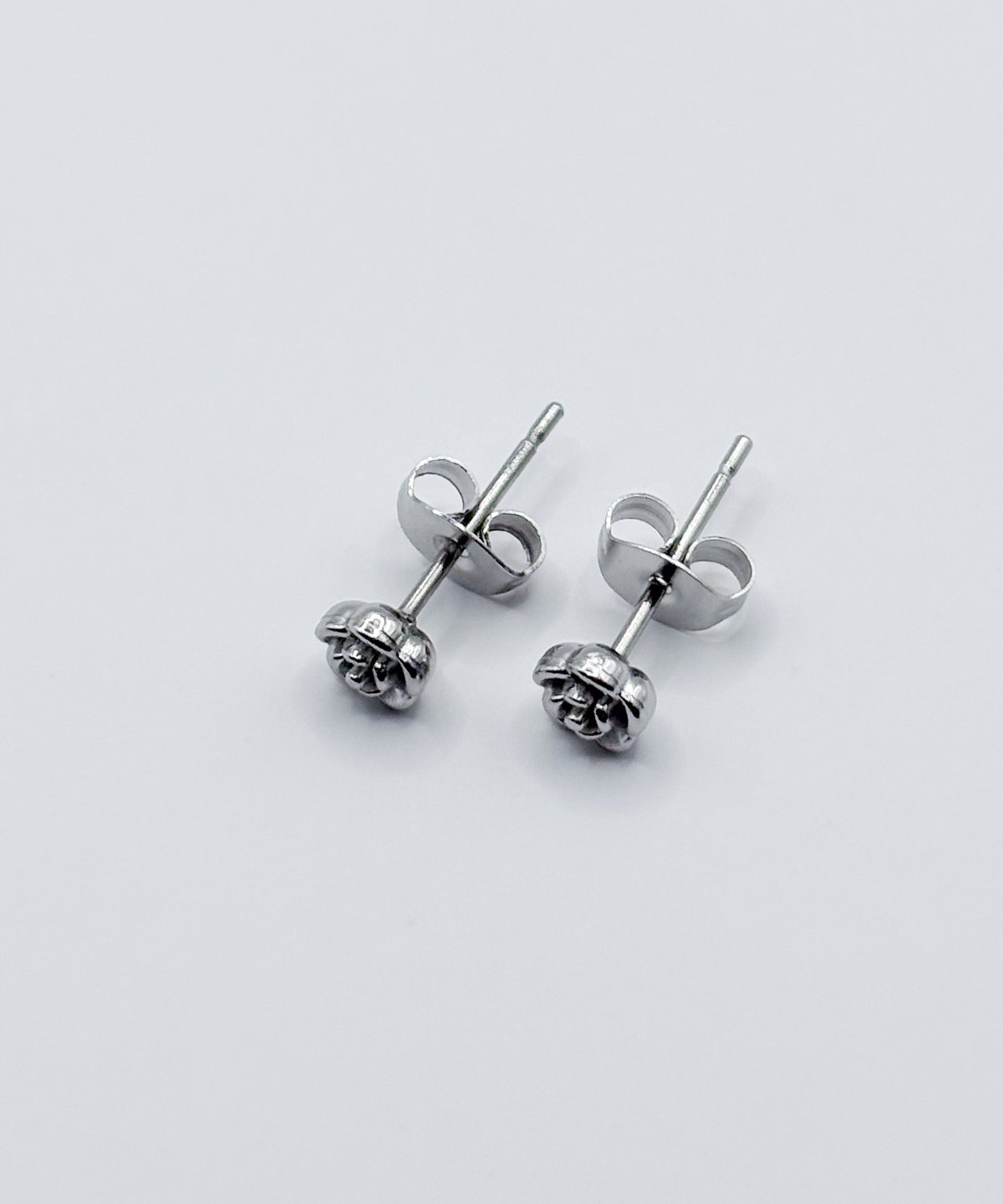 ローズモチーフピアス【Silver】