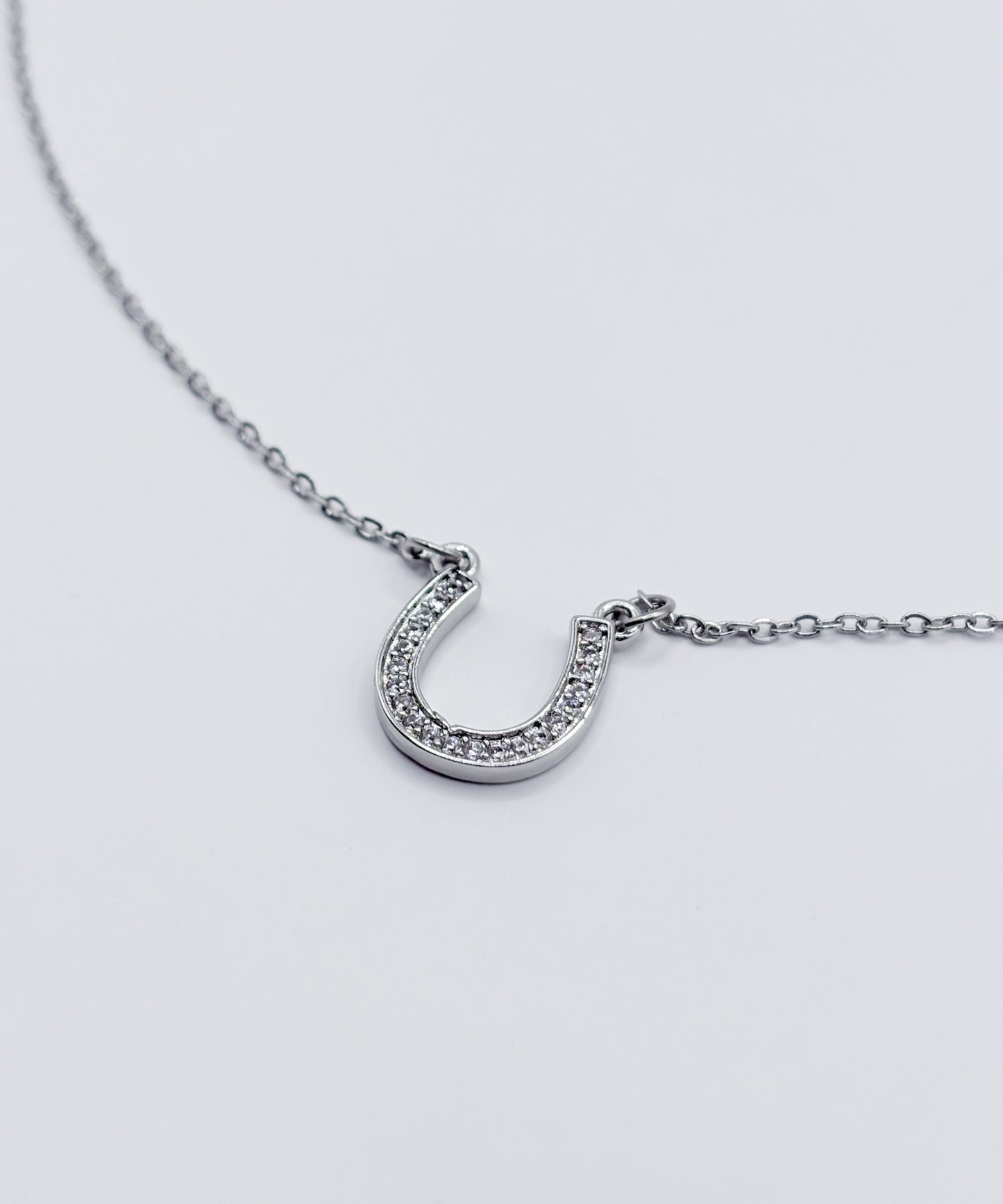 ホースシューストーンネックレス【Silver】