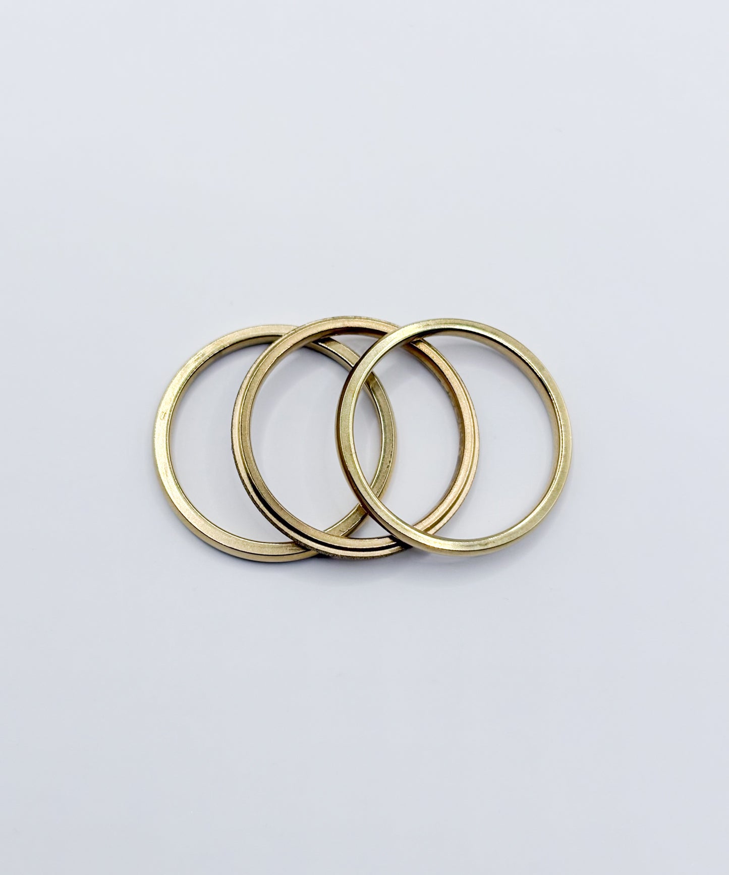 グリッターライン3SETリング【Gold】