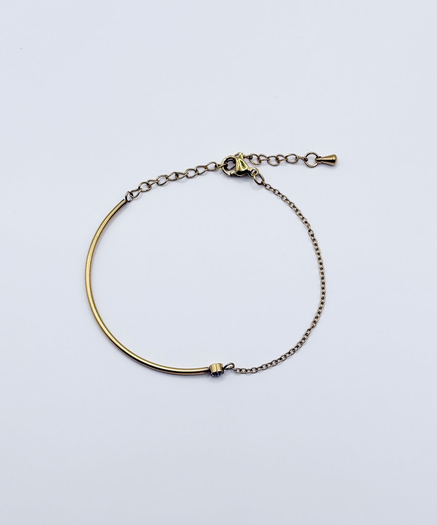 アシンメトリーブレスレット【Gold】