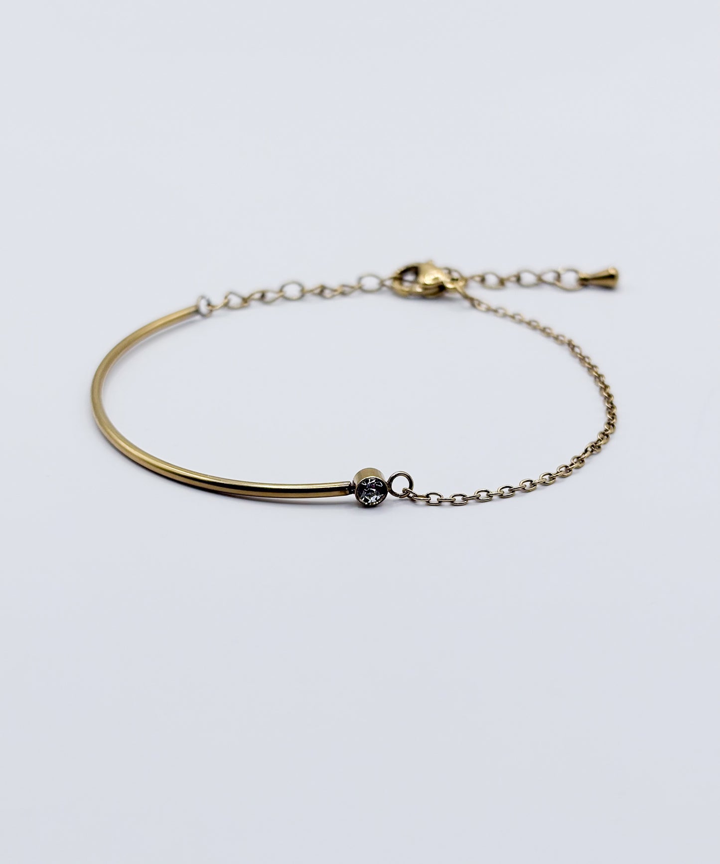 アシンメトリーブレスレット【Gold】
