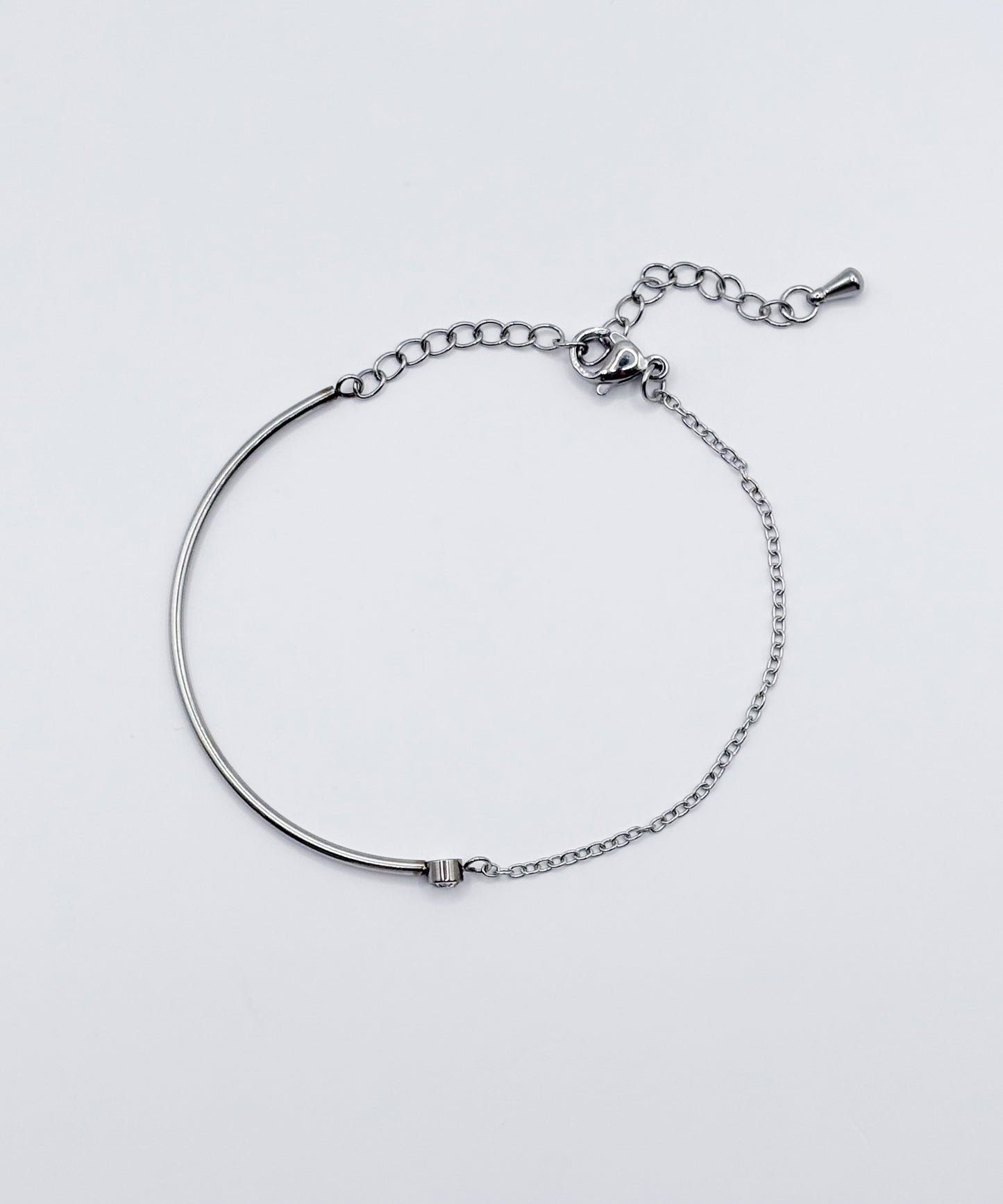 アシンメトリーブレスレット【Silver】