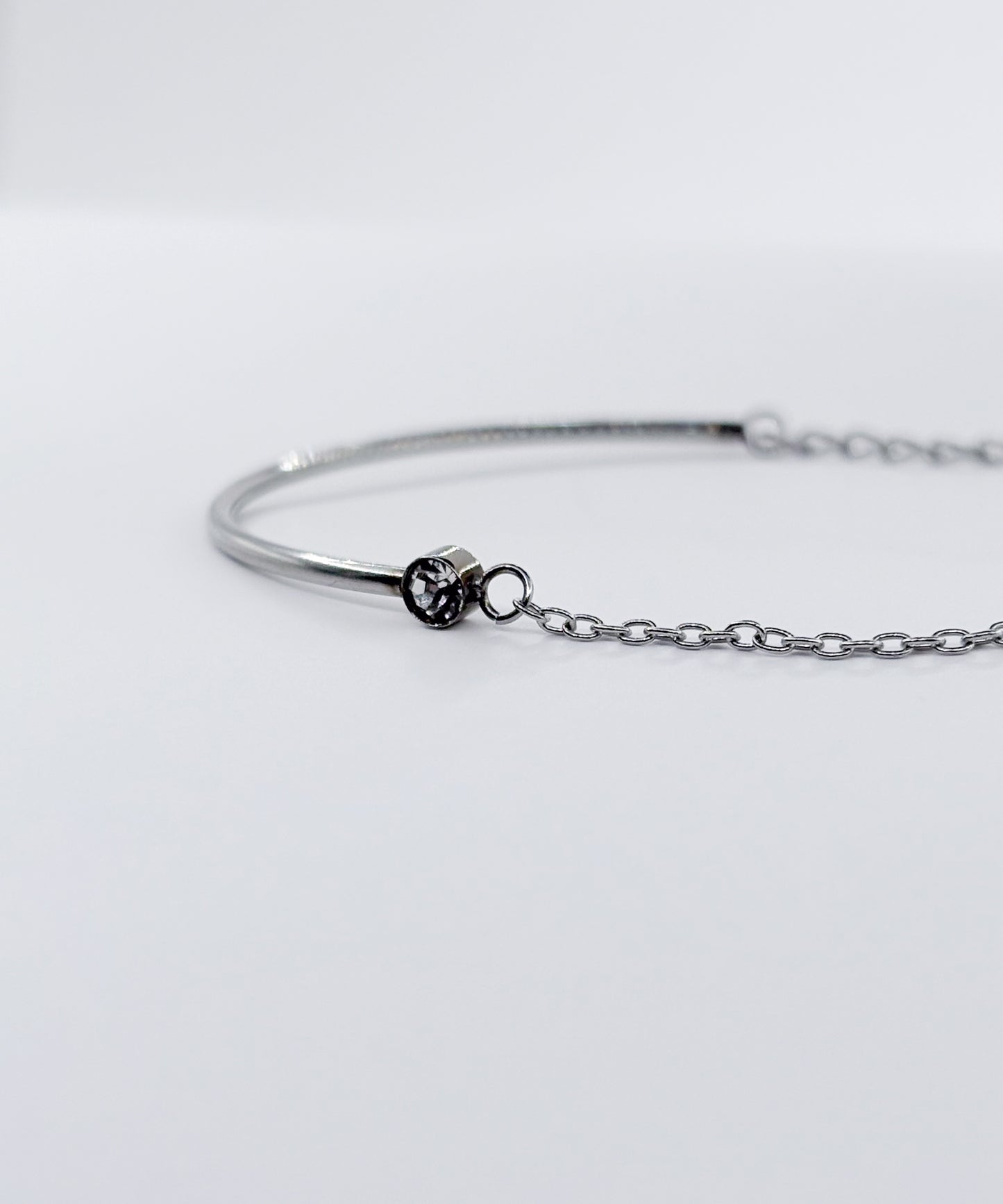 アシンメトリーブレスレット【Silver】